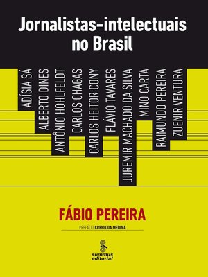 cover image of Jornalistas-intelectuais no Brasil